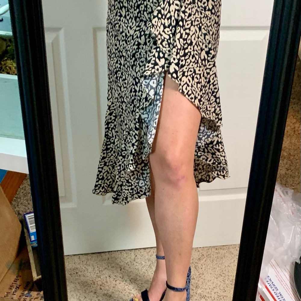 Nasty Gal Don't Take it Purr-sonally Leopard Midi